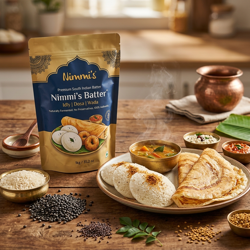 Nimmis Fresh Idly, Dosa & Wada Batter