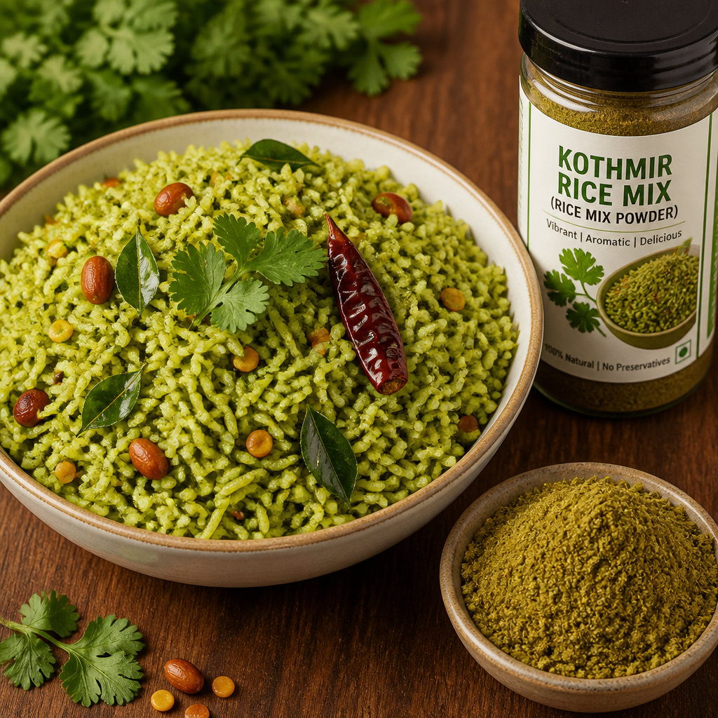 KOTHMIRA ANNAM (Coriander Rice)