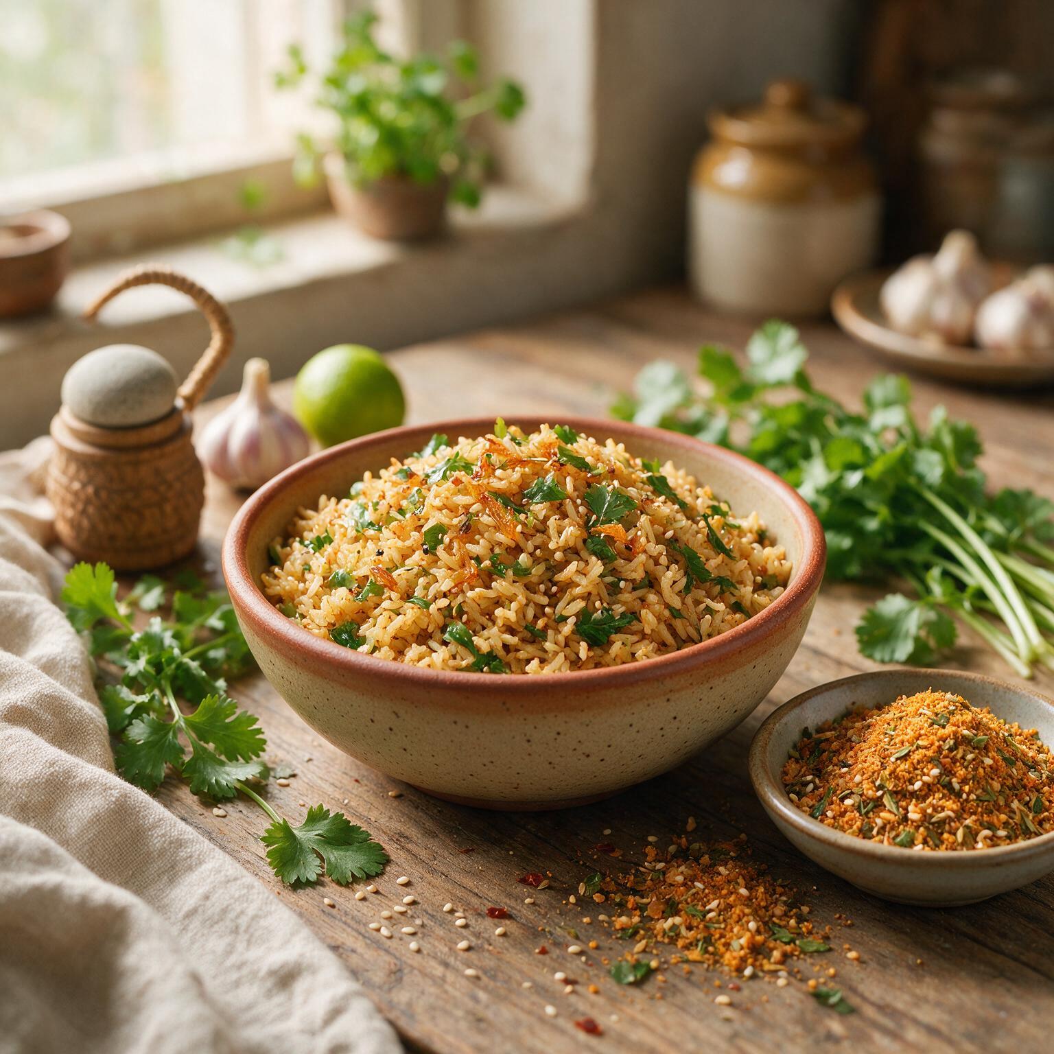 KOTHMIRA ANNAM (Coriander Rice)