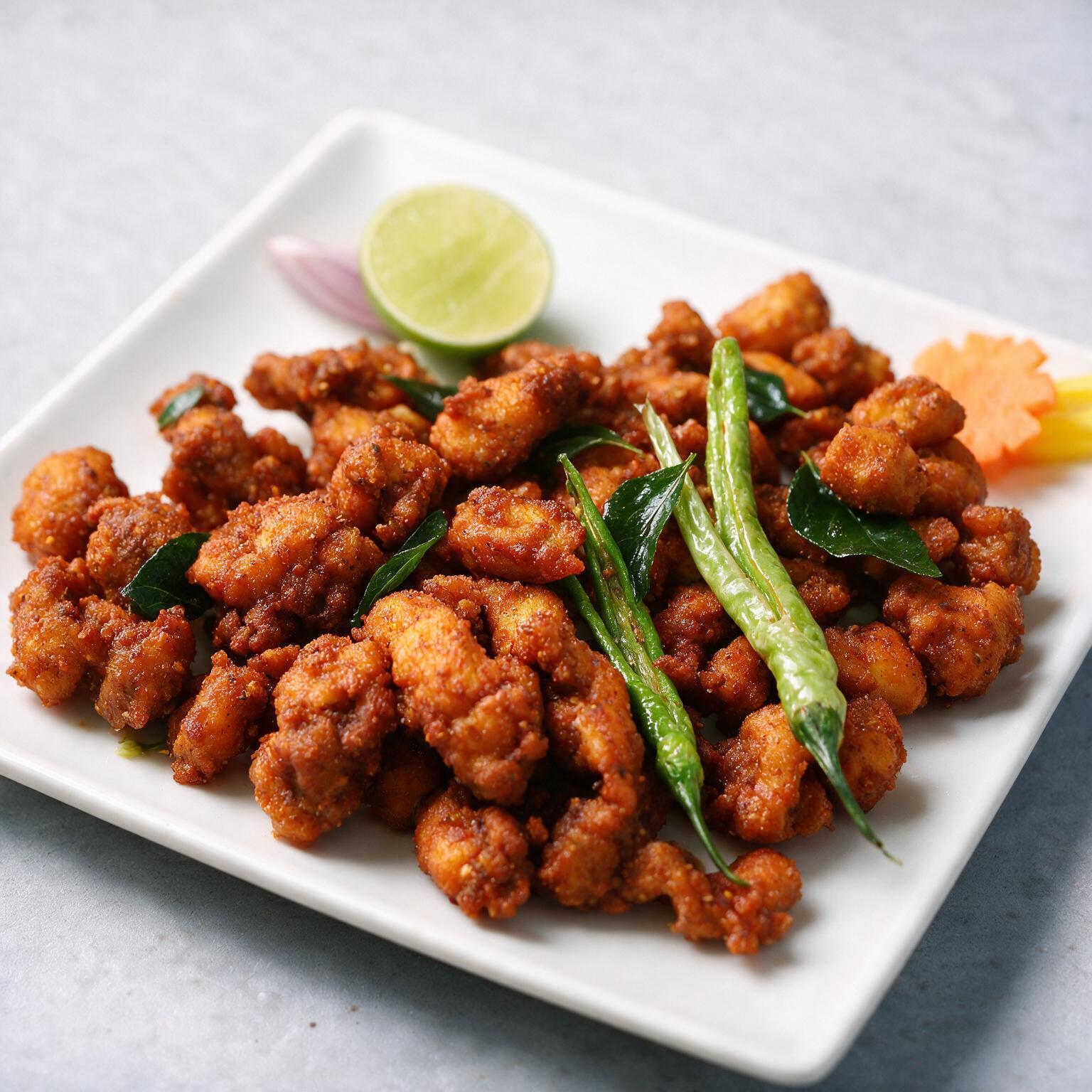 PEPPER FRIED CHICKEN MARINATION