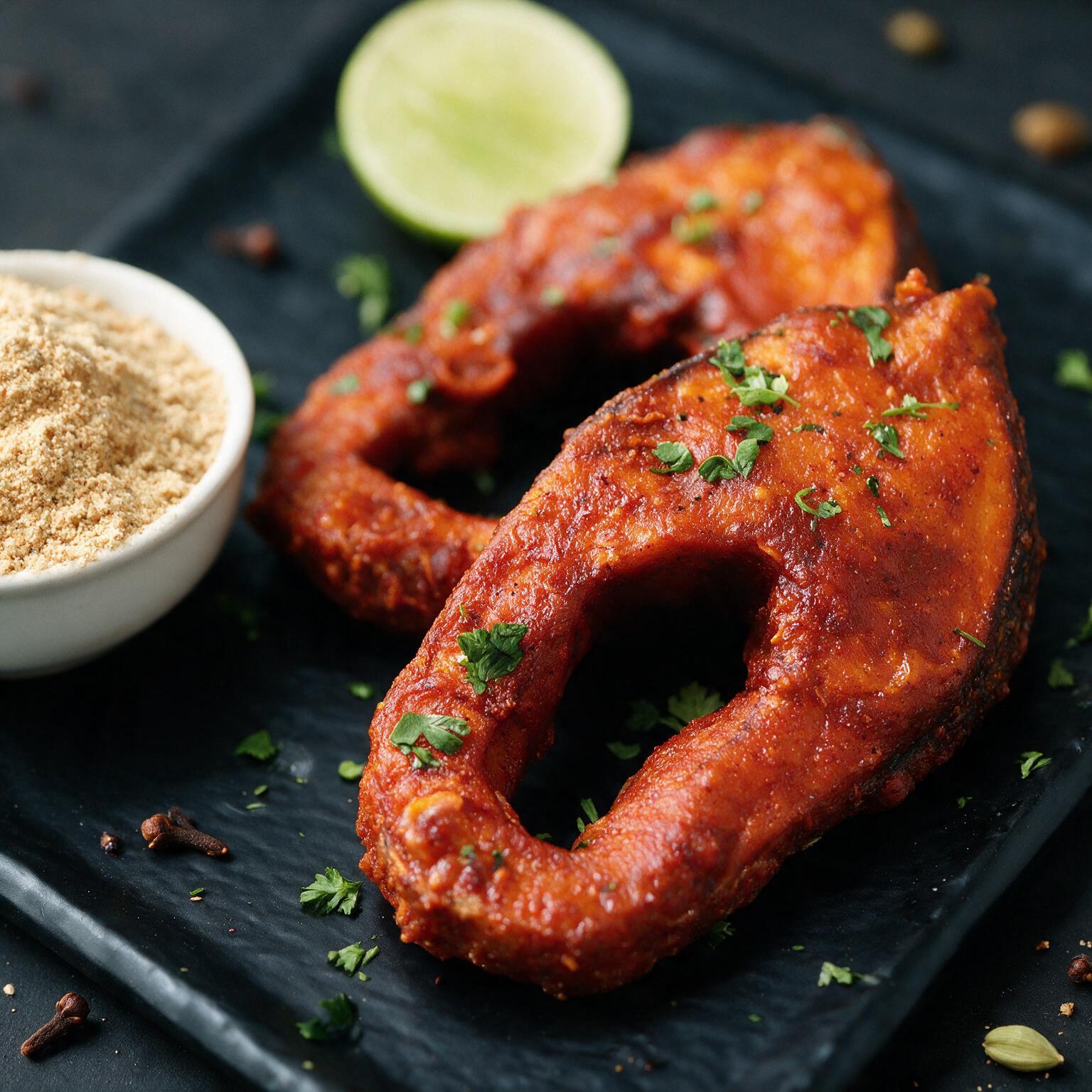 ANDHRA FISH FRIED MARINATION