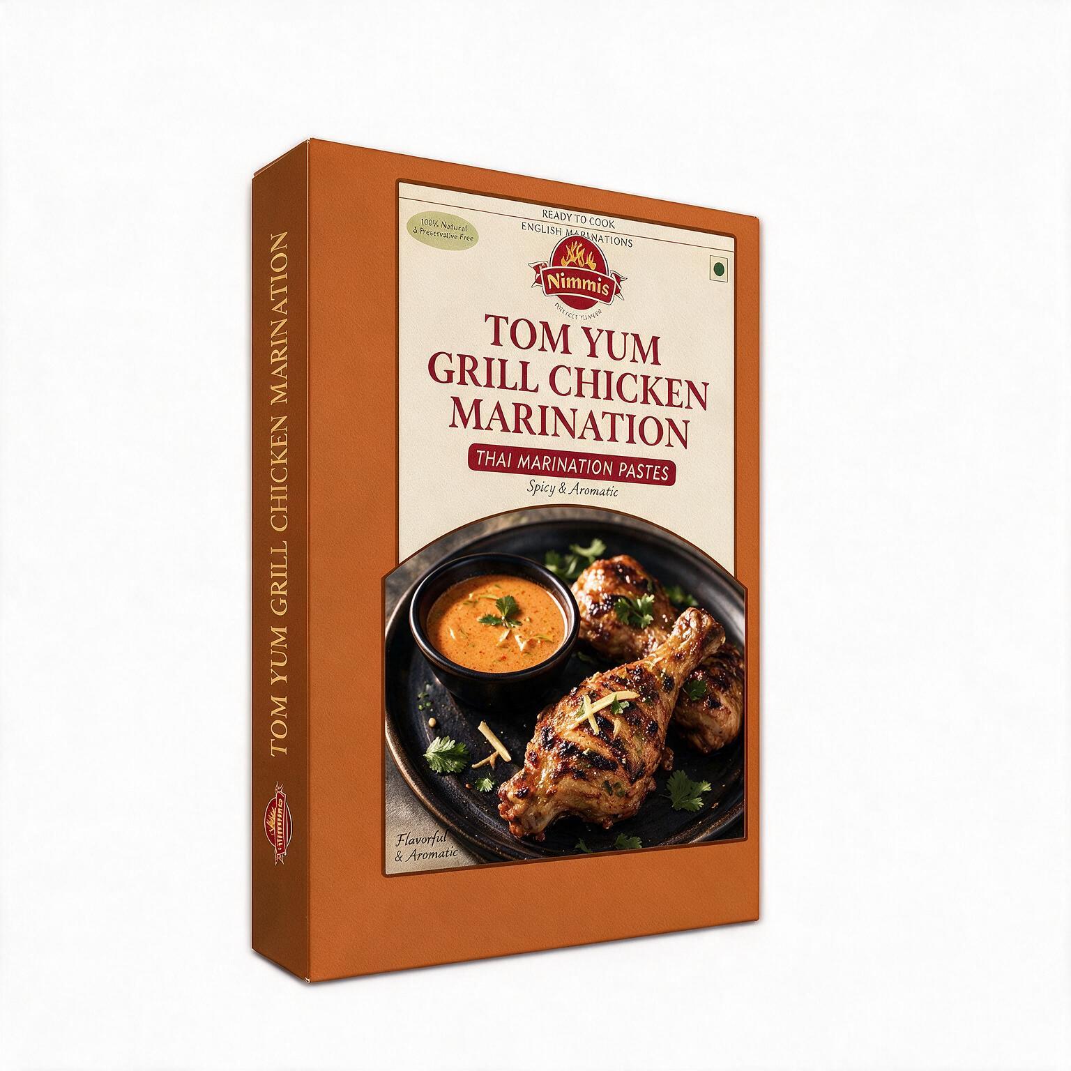 TOM YUM GRILL CHICKEN MARINATION
