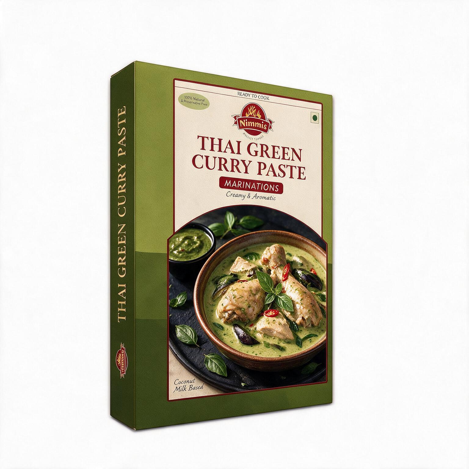 THAI GREEN CURRY PASTE (ENGLISH)