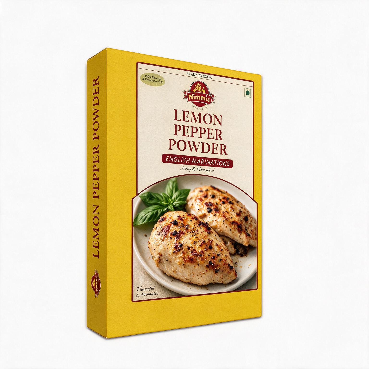 LEMON PEPPER POWDER