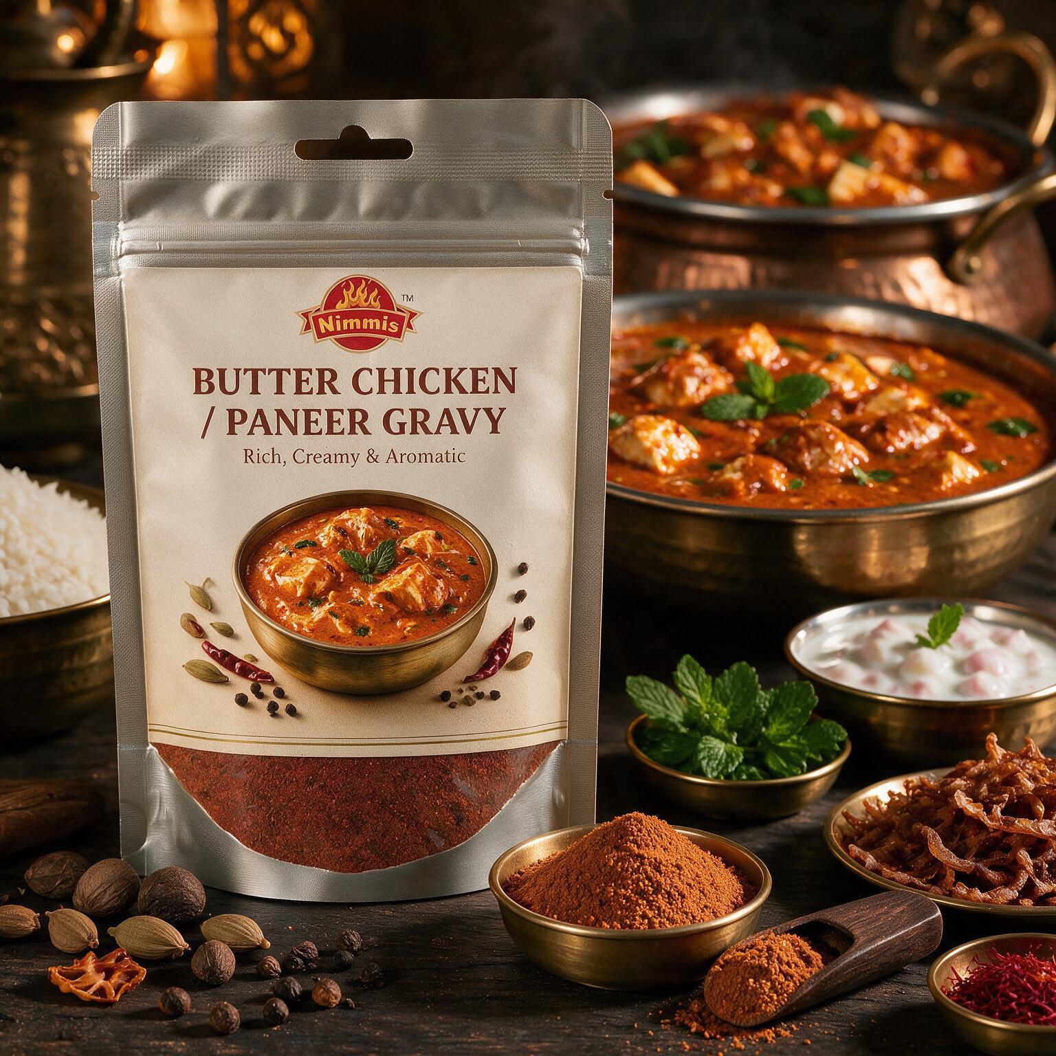 BUTTER CHICKEN / PANEER GRAVY