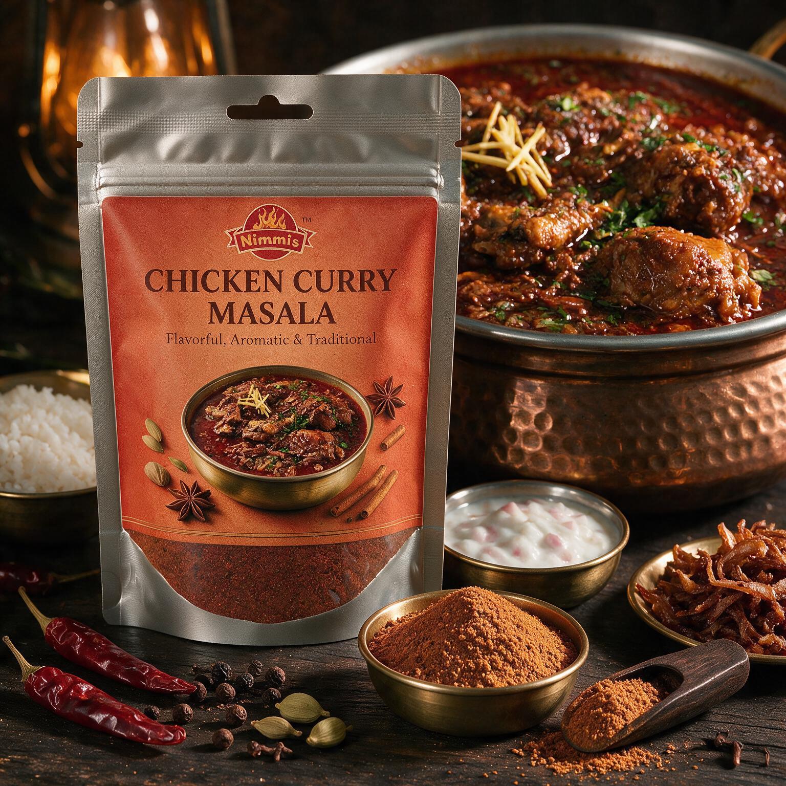 CHICKEN CURRY MASALA