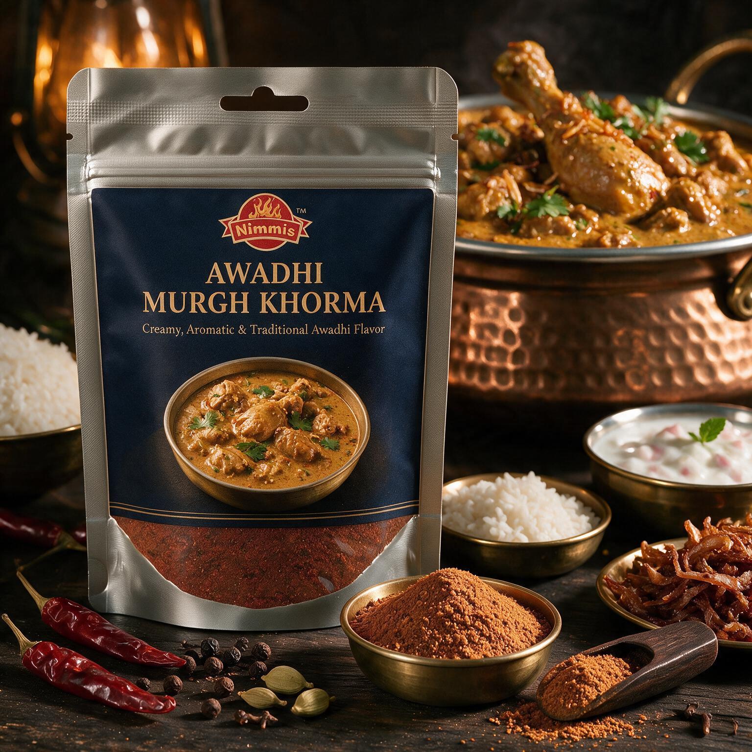 AWADHI MURGH KHORMA