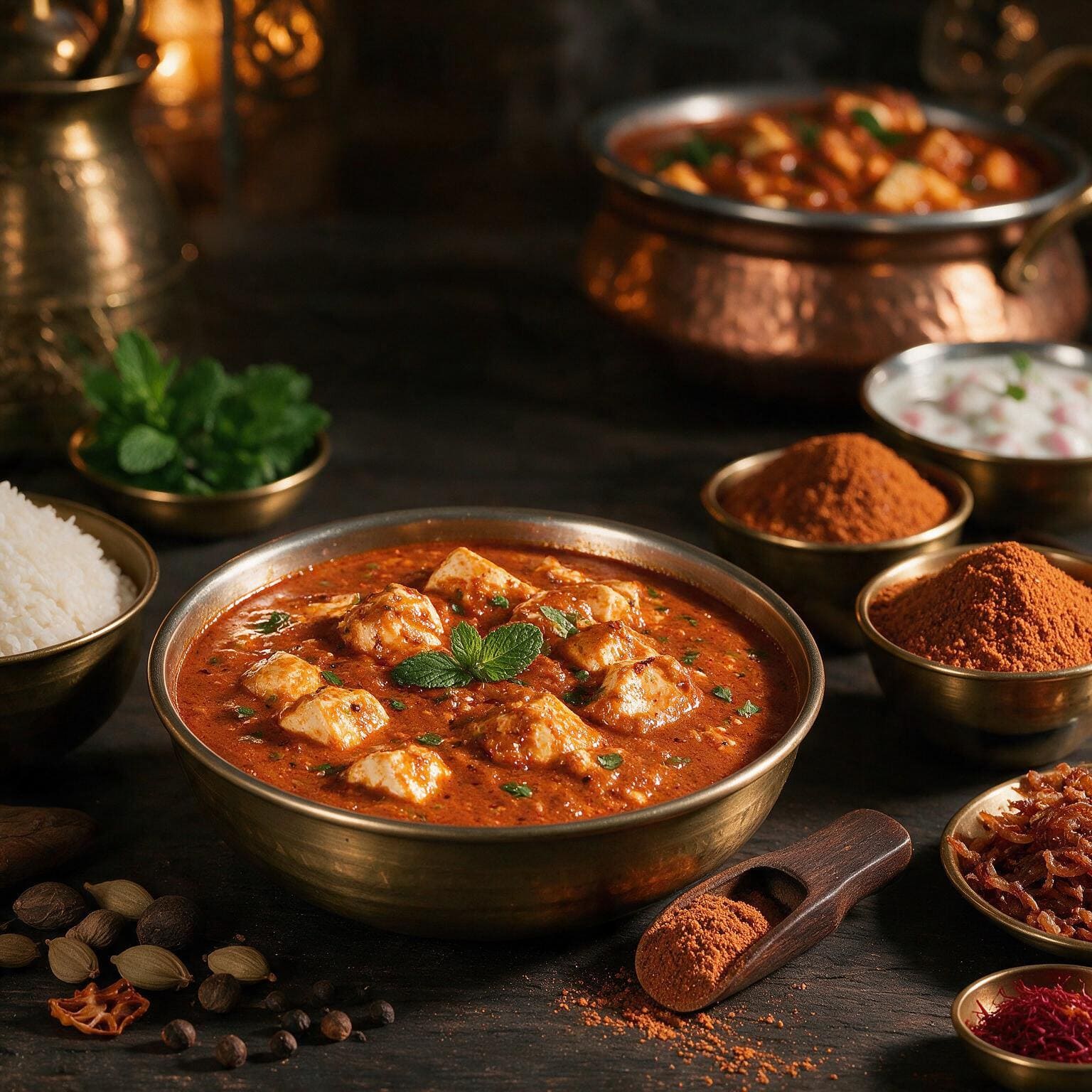 BUTTER CHICKEN / PANEER GRAVY