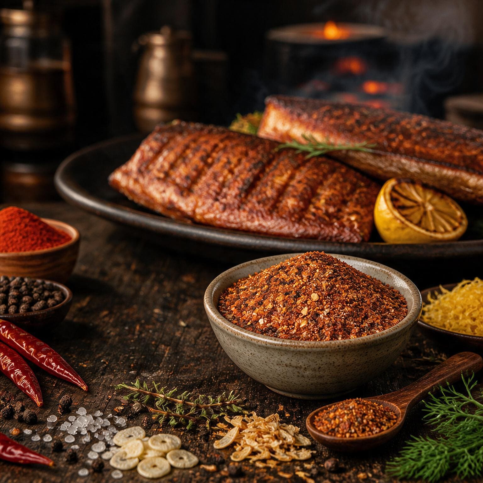SMOKED FISH RUB